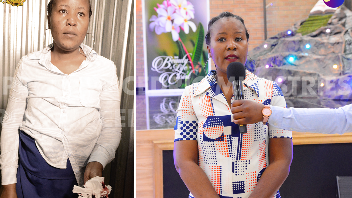 FIBROIDS GUSH OUT AS THE PROPHET MINISTERS PRAYER